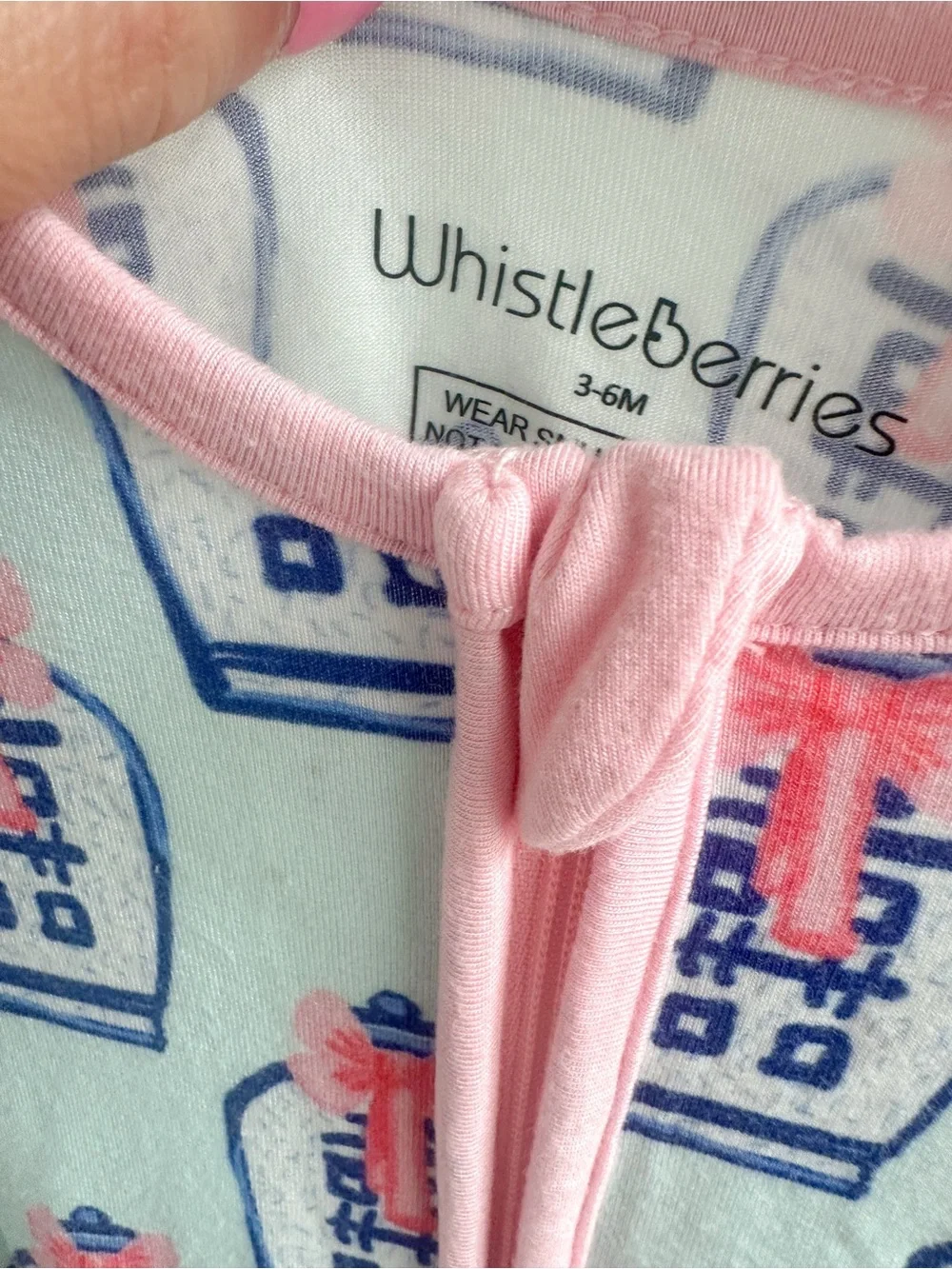 Whistleberries ginger jar sleeper 3-6m